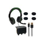 Sparkfox Xbox-One Headset|High-Capacity Battery|3m Braided Cable|Thumb Grip Core Gamer Combo