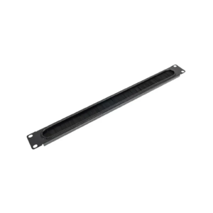 Zone 1U Extended Black Brush Panel