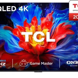 TCL P8K‑UK 4K QLED HDR Smart TV delivers vivid 4K