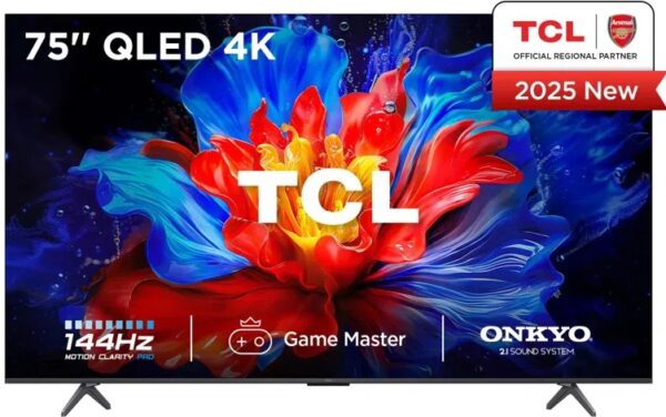 TCL P8K‑UK 4K QLED HDR Smart TV delivers vivid 4K