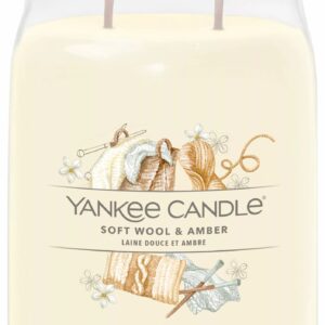 Yankee Candle Soft Wool And Amber Signature Large