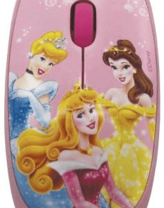 Disney Pink 3button Princess Optical USB Mouse