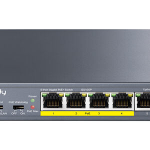 Cudy 5 Port Gigabit 4 PoE 31W Switch - Image 1