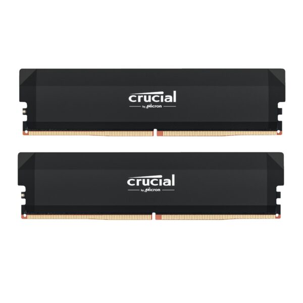 Crucial Pro DDR5 6400MHz 32GB Overclocking Memory Kit - Black