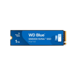 WD Blue SN5000 1TB PCIE GEN 4 M.2 3D NAND NVMe Internal SSD
