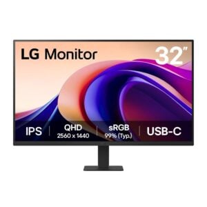 LG UltraFine 32" QHD IPS Monitor 100Hz with USB-C - Image 1