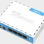 MikroTik hAP lite - 2.4GHz desktop Wi-Fi Router - mountable