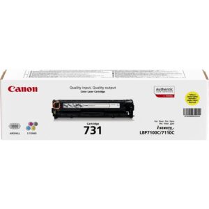 Canon 731 Toner Cartridge (Yellow) - Image 1
