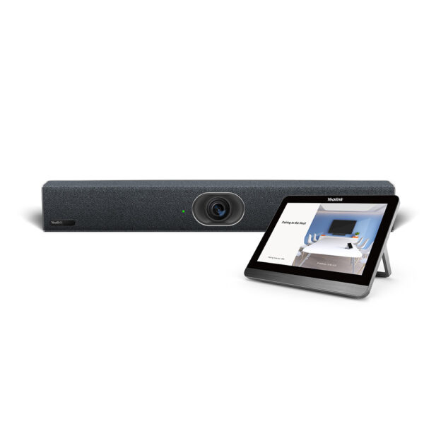 Yealink A20 All-In-One Android Video Bar For Teams - A20 Video Bar, CTP18 Touch Console, PoE Power Adapter, Built-In Microphones, Built-In Speaker, Built-In Camera, Wall Mount Bracket