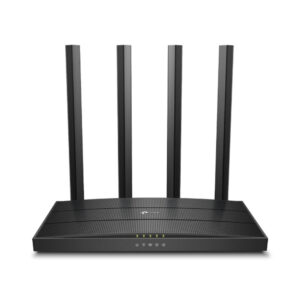 TP-Link AC1350 Dual-Band Wi-Fi Router, 867Mbps At 5Ghz + 450Mbps At 2.4Ghz, 5 10/100M Ports, 5 Antennas, Beamforming, Mu-Mimo, Iptv, VPN Server, Ipv6 Ready, Tether App, Cloud Support - Image 1