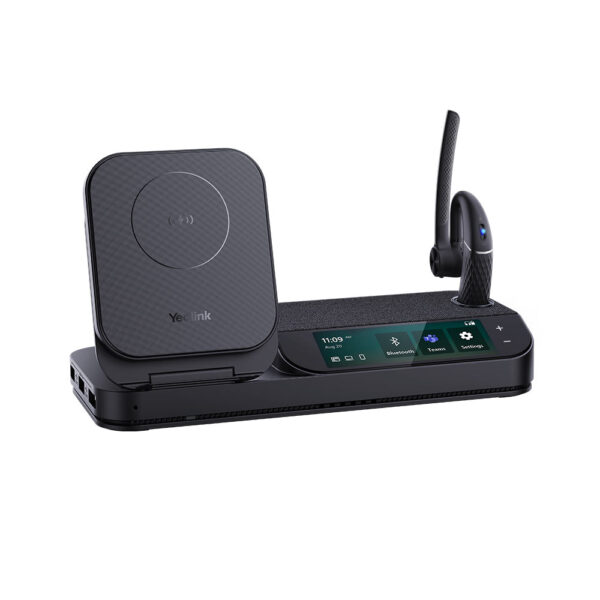Yealink BH71 Mono Bluetooth Headset with Workstation, Portable Charging Case and BT51 USB Dongle
