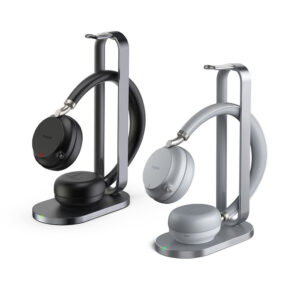 Yealink BH72 Headset, Black With Charging Stand, USB-C Connection, Teams Certified