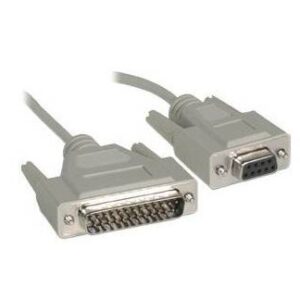 UniQue DB9f To 25m Serial 1mts Cable