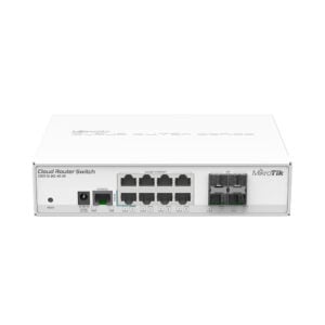 MikroTik Cloud Router Switch CRS112-8G-4S-IN, 8xG LAN, 4x SFP, RouterOS L5, desktop case - Image 1