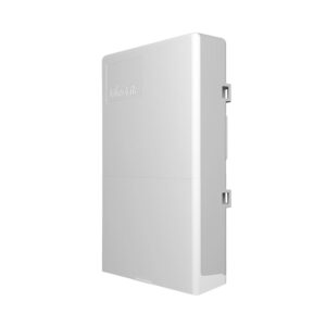 MikroTik netPower Lite 7R with 8x GB Ethernet ports (7 with Reverse POE-in, 1 with POE-OUT), 2x SFP+ cages, SwitchOS, outdoor enclosure - Image 1