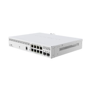 MikroTik Cloud Smart Switch CSS610-8P-2S+IN, 8x GB 802.3af/at POE-out ports, 2x SFP+ cages - Image 1