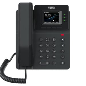 Fanvil 4SIP Fast Ethernet Colour Screen PoE VoIP Phone - Image 1