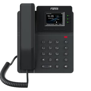 Fanvil 4SIP Fast Ethernet Colour Screen PoE WiFi 6 VoIP Phone - Image 1