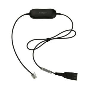 Jabra QD To RJ9 Straight Cord - Image 1