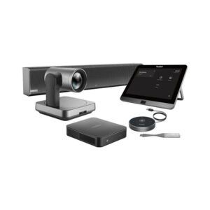 Yealink MVC640 Microsoft Teams Rooms System For Medium-To-Large Rooms, Incl. UVC84, MCore Pro Kit(MCore Pro Mini-PC, MTouch II), VCR20, Mspeaker II, VCM36, WPP20,