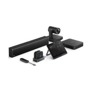 Yealink MVC640 Microsoft Teams Rooms System For Medium-To-Large Rooms, Incl. UVC84, MCore Pro Kit C4(MCore Pro Mini-PC, MTouch E2), VCR20, Mspeaker II, 2x CPW65, WPP30