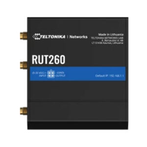 Teltonika RUT260  4G LTE Cat 6 Router, Wi-FI 4, 1 x WAN(100Mbps), 1 x LAN(100Mbps) - Image 1