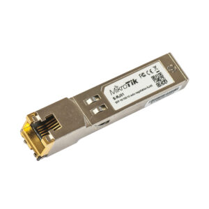 MikroTik SFP (1.25G) module, 100M, RJ45 Copper - Image 1