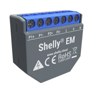Shelly EM (Energy Meter) Relay With One 50A Clamp (EOL) - Image 1