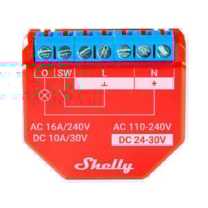 Shelly Smart Wi-Fi Relay With Power Metering, 1 Channel, 16A (EOL) - Image 1