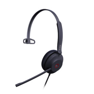 Yealink Mono USB-A Headset with leatherette ear cushions, USB-A, MS Teams certified