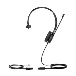 Yealink YHS36 Mono Headset With RJ-9 And Leatherette Ear Cushions (EOL) - Image 1