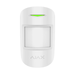 AJAX Security - MotionProtect Plus - White Wireless Pet Immune Indoor Motion Detector + Thermal Filter Tech | AJAX-MP-PLUS-INDR-