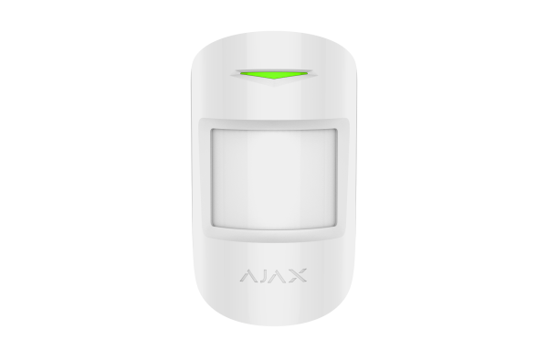 AJAX Security - MotionProtect Plus - White Wireless Pet Immune Indoor Motion Detector + Thermal Filter Tech | AJAX-MP-PLUS-INDR-