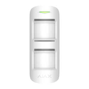 AJAX Security - MotionProtect - White Wireless Outdoor Motion Detector with Anti-Masking & Pet Immunity | AJAX-MP-OUT-W