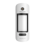 AJAX Security - Wireless Outdoor Motion Detector with Photo on Demand  | AJAX-MC-PHOD-OUT-W