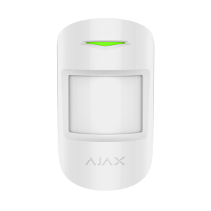 AJAX Security - CombiProtect - White Wireless Combined Motion & Glass Break Detector | AJAX-CP-INDR-W