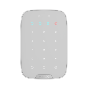 AJAX Security - Keypad Plus Jeweller, Wireless White Indoor Keypad | AJAX-KP-PLUS-W
