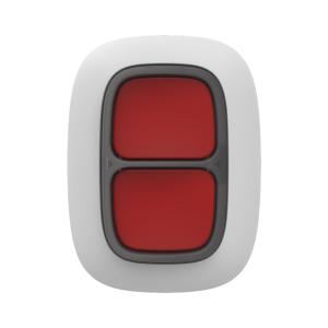 AJAX Security - DoubleButton Jeweller - Double White Wireless Smart Button for Panic and Control Modes | AJAX-PB-DOUBLE-W