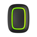 AJAX Security - Wireless Smart Panic and Control Button Jeweller Black  | AJAX-PB-B