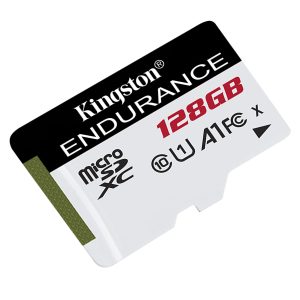 Kingston 128GB microSDXC Endurance 95R/45W C10 A1 UHS-I Card Only - Image 1