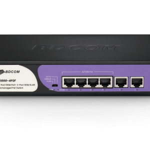 BDCOM 4-Port 100M Unmanaged PoE Switch (4-Port PoE + 2-Port 100M RJ45) 60W PoE Budget - Image 1