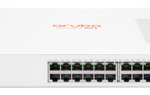 HPE Networking Instant On 1960 2SFP+ 24 Port 370W Switch |ARU-IO-SW196024G-370W - Image 1