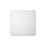 AJAX Security - White SoloButton 2-GANG | AJAX-SB-2-GANG-W