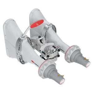 RF elements 5 GHz 90° 4x4 Asymmetrical Horn Antenna - Image 1