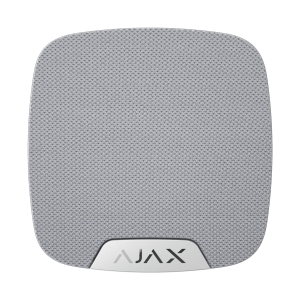 AJAX Security - HomeSiren Jeweller - White Indoor Compact Wireless Siren | AJAX-HS-INDR-W