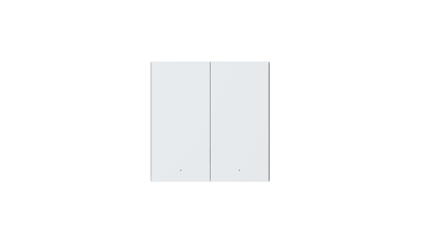 Aqara Smart Wall Switch H1 EU (With Neutral, Double Rocker) | WS-EUK04