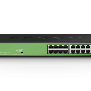 BDCOM 16-Port Gigabit PoE Switch (16-Port PoE + 2-Port Gigabit SFP) 180W PoE Budget - Image 1