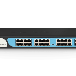 BDCOM 24-Port 100M PoE Switch (24-Port 100M PoE + 2 GE + 1 SFP) 280W PoE Budget - Image 1