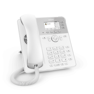 Snom D717 6-line Desktop SIP Phone in White - No PSU Included - Wide Colour TFT Display - USB - Image 1