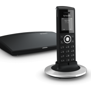 Snom M325 Singlecell 20-line DECT Bundle - No PSU incl, includes M300 Base Station & M25 DECT Phone - Image 1